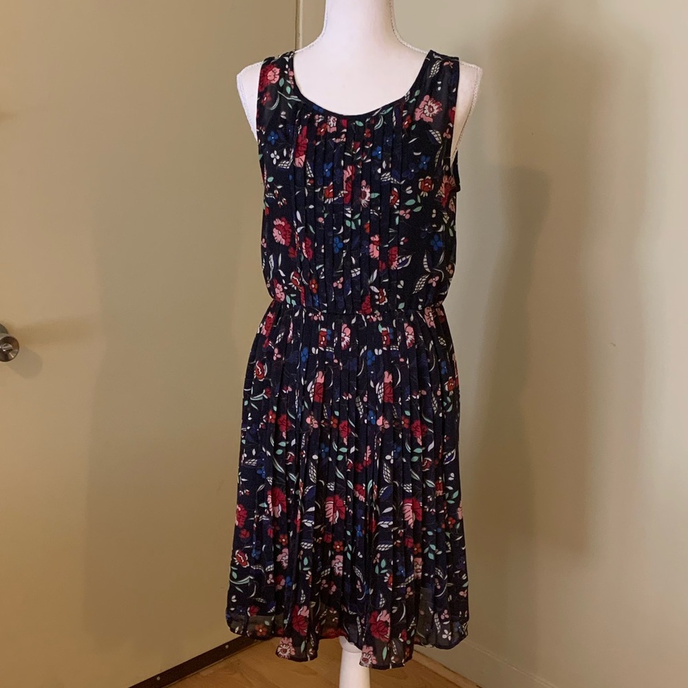 GAP Navy Floral Dress